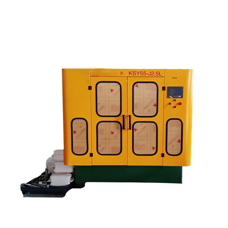 Máquina automática de moldeo por soplado y extrusión KSY55-2.5L Especial para botellas de PETG cosméticas y botellas de agua deportivas